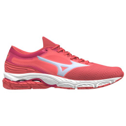 Scarpe da corsa da donna Mizuno Wave Prodigy 4 rosa/bianco Dubarry/HalogenBlue/Innuendo