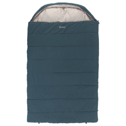 Sacco a pelo rettangolare Outwell Campion Lux Double blu scuro Blue
