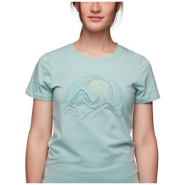Maglietta da donna Black Diamond Summit Scribble Tee blu Ice blue