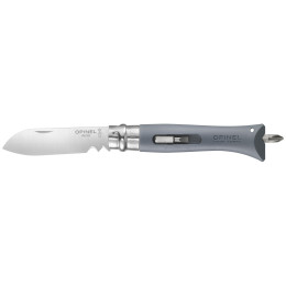 Coltello chiudubile Opinel VRI N°09 DIY grigio