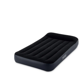 Letto gonfiabile Intex Twin Pillow Rest Classic blu scuro