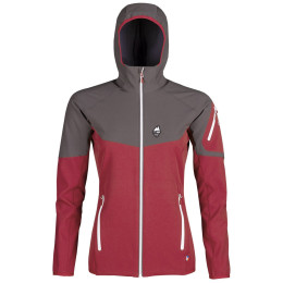 Giacca da donna High Point Atom Lady Hoody Jacket rosso BrickRed/IronGate