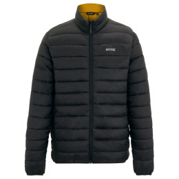 Giacca trapuntata da uomo Regatta Marizion nero/marrone Blk(WoodBrn)