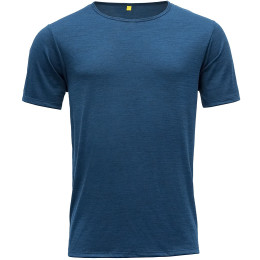 Maglietta da uomo Devold Sula Man Tee blu SKYDIVER