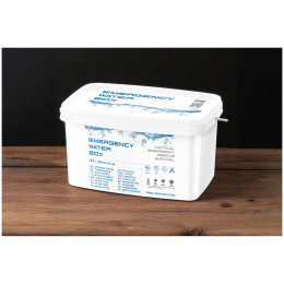 Acqua potabile Adventure Menu Emergency Water BOX bianco