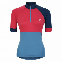 Maglia da ciclismo per donna Dare 2b Compassion III Jrsy blu/rosso SorbPk/NiagB