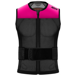 Protezione della spina dorsale per bambini Relax Speedmaster Evo Jr. nero/rosa černá, neon růžová