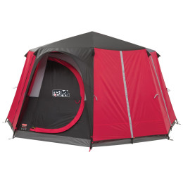 Tenda Coleman Festival Octagon 8 nero/rosso Red/Black
