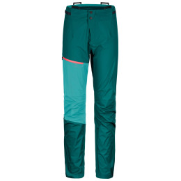 Pantaloni da donna Ortovox W's Westalpen 3L Light Pants verde Pacific Green