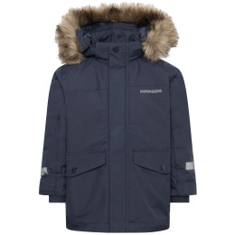 Giacca invernale per bambini Didriksons Bjärven Kids Parka 5 Navy blu scuro Navy