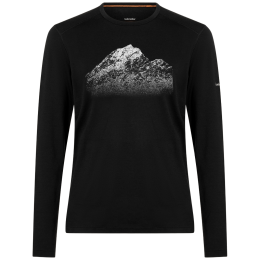 Maglietta funzionale da uomo Icebreaker Men Mer 200 Oasis LS Crewe Rising Light