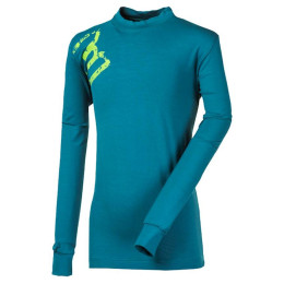 Maglietta sportiva per bambini Progress Triko DT Pedro "E" 26G blu Petrol