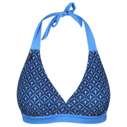 Costume da bagno da donna Regatta Flavia Bikini Top blu Navy Tile