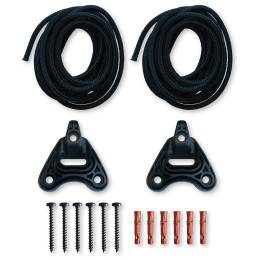 Fissaggio della rete La Siesta Uchycení sítě Home Rope nero Black