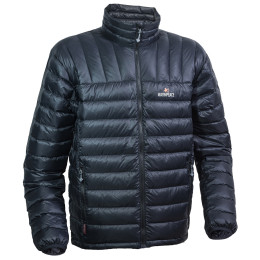 Piumino da uomo Warmpeace Drago nero Black