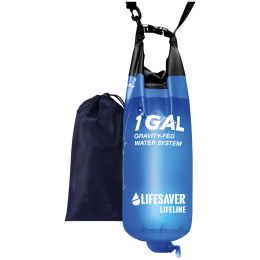 Portabagni Lifesaver Gravity Water Bag blu Blue