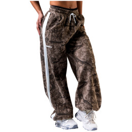 Pantaloni da tuta da donna Nebbia Oversized sweatpants Power marrone chiaro LIGHT BROWN CAMO