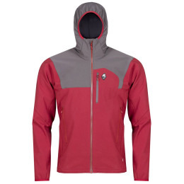 Giacca da uomo High Point Atom Hoody Jacket rosso BrickRed/IronGate