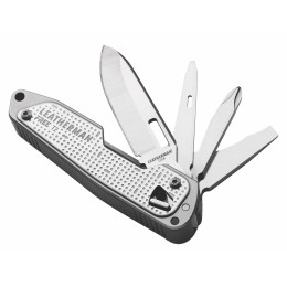 Coltello da tasca Leatherman Free T2 argento Silver