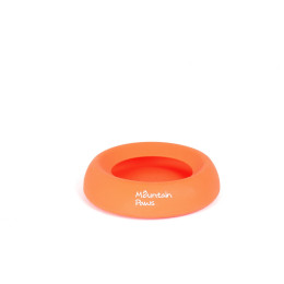 Ciotola per cani Mountain Paws Splashproof Dog Bowl arancione Orange
