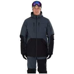 Giacca invernale da uomo Fundango Baily ECO Allmountain Jacket grigio scuro blood