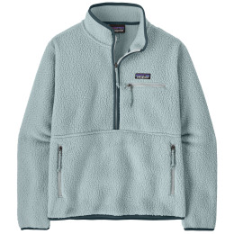 Felpa da donna Patagonia Retro Pile Marsupial azzurro Virtually Blue
