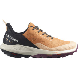 Scarpe da trekking da donna Salomon Outpulse Gtx W nero/arancio apricot buff