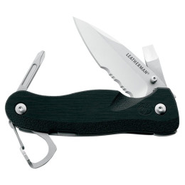Coltello chiudubile Leatherman Crater C33TX nero/argento