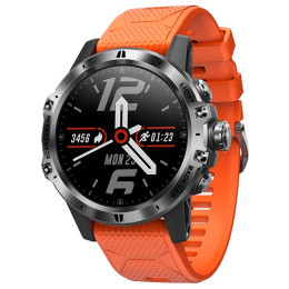 Orologio Coros Vertix GPS Adventure Watch argento/arancio Silver/Orange