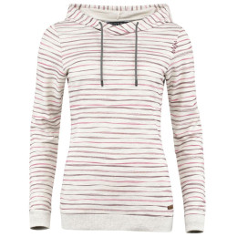 Felpa da donna Chillaz Lugano Stripes Wave grigio chiaro Creme