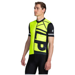 Maglia da ciclismo da uomo Kilpi Cavalet giallo/nero yellow
