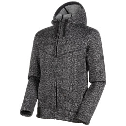 Felpa da uomo Mammut Chamuera ML Hooded Jck. M nero Black