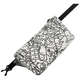 Marsupio High Tail Designs Fanny Pack The Vague Outdoors bianco/nero The Vague Outdoors