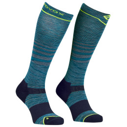 Calzettoni da uomo Ortovox Ski Tour Lt Comp Long Socks M blu petrol blue blend