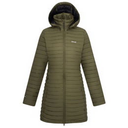 Cappotto da donna Regatta Selenar Long Length verde Olive Night
