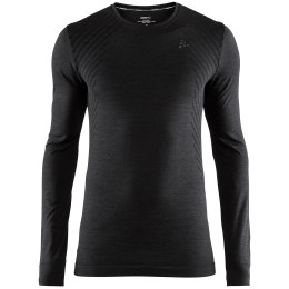 Maglietta da uomo Craft Fuseknit Comfort LS (2018) nero
