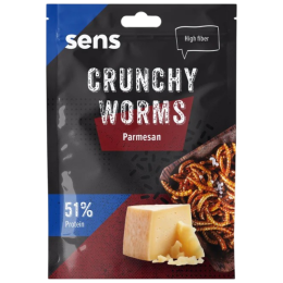 Vermi commestibili Sens Kořenění červíci - Parmazan 12 g