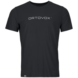 Maglietta funzionale da uomo Ortovox 150 Cool Brand Ts M nero Black Raven