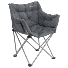 Poltrona Outwell Sardis Lake Chair grigio/nero Black&Grey