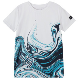 Maglietta da bambino Reima Vauhdikas bianco/blu Off white