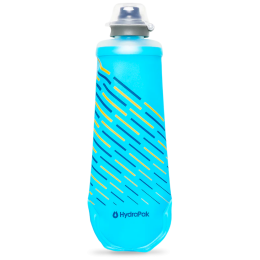 Bottiglia pieghevole Hydrapak Softflask 250ml blu Malibu Blue