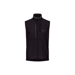 Gilet da uomo Norrona senja aero90 Vest nero Caviar Black