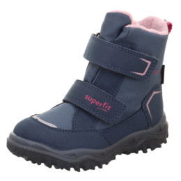 Stivali invernali per bambini Superfit Husky Blau/Rosa blu/rosa Blau/Rosa