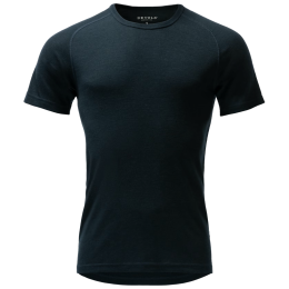 Maglietta funzionale da uomo Devold Adventure Merino 190 Tee Man blu scuro Ink