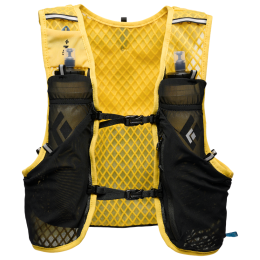 Gilet da corsa Black Diamond Distance 6 Hydration Vest giallo/nero Soft Ochre