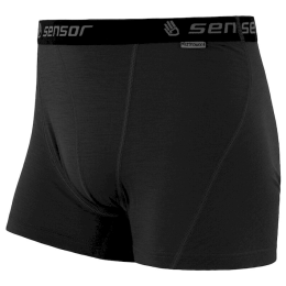 Mutande da uomo Sensor Merino Active nero Black