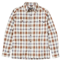 Camicia da uomo Marmot Movatn Heavywt Flannel LS marrone Papyrus