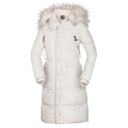 Cappotto invernale da donna Northfinder Shitma bianco/nero