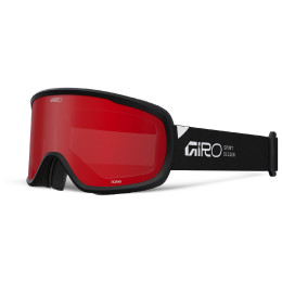 Occhiali da sci Giro Roam Black Stacked-Amber Scarlet/Yellow