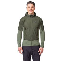 Felpa da uomo Hannah Niron Pro verde scuro deep depths/deep lichen green